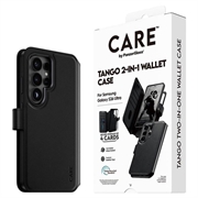 Samsung Galaxy S26 Ultra PanzerGlass Care Tango 2-i-1 lommebokveske - MagSafe-kompatibel - Svart