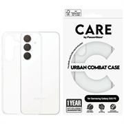 Samsung Galaxy S25 FE PanzerGlass Care Urban Combat-deksel - Gjennomsiktig