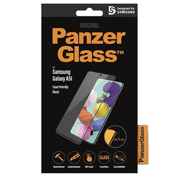 PanzerGlass Case Friendly Samsung Galaxy A51 Skjermbeskytter - Svart