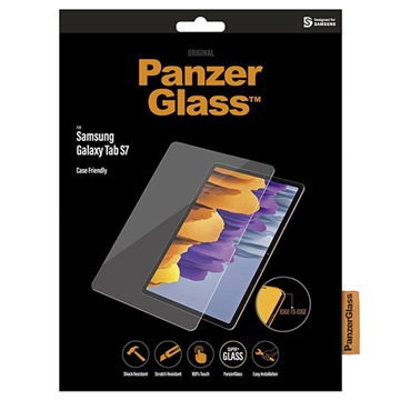 PanzerGlass Case Friendly Samsung Galaxy Tab S7/S8 Skjermbeskytter - Klar