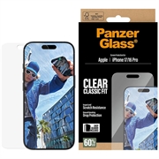 iPhone 17/16 Pro PanzerGlass Classic Fit EasyAligner Beskyttelsesglass - 9H
