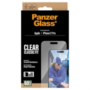 iPhone 17 Pro PanzerGlass Classic Fit EasyAligner Beskyttelsesglass - 9H
