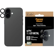 iPhone 17/16/16 Plus PanzerGlass Hoops kameralinsebeskytter med bøyler - Svart