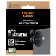 iPhone 17/16/16 Plus PanzerGlass Hoops kameralinsebeskytter med bøyler - Svart