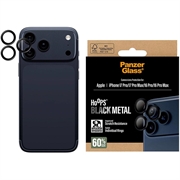 iPhone 17 Pro/17 Pro Max/16 Pro/16 Pro Max PanzerGlass Hoops kameralinsebeskytter med bøyler - Svart