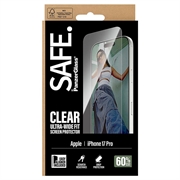 iPhone 17 Pro PanzerGlass Safe Ultra-Wide Fit Beskyttelsesglass - 9H - Klar