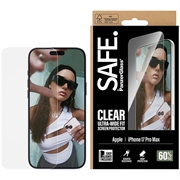 iPhone 17 Pro Max PanzerGlass Safe Ultra-Wide Fit Beskyttelsesglass - 9H - Klar