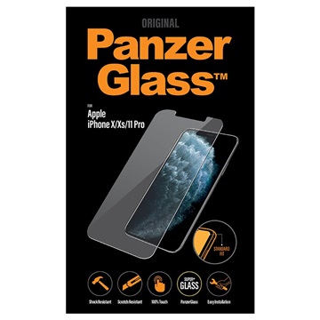PanzerGlass iPhone 11 Pro Skjermbeskytter i Herdet Glass - Gjennomsiktig