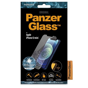 PanzerGlass iPhone 12 Mini Skjermbeskyttere Panzerglass - Gjennomsiktig