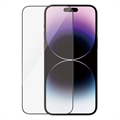iPhone 14 Pro Max PanzerGlass Ultra-Wide Fit EasyAligner Skjermbeskytter - Svart Kant
