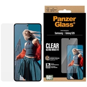 Samsung Galaxy S26 PanzerGlass Ultra-Wide Fit EasyAligner Beskyttelsesglass - Gjennomsiktig