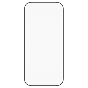 iPhone 17/16 Pro PanzerGlass Ultra-Wide Fit EasyAligner Beskyttelsesglass - svart kant