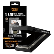 Samsung Galaxy S26 Ultra PanzerGlass Ultra-Wide Fit m. FastFit In-A-Box Beskyttelsesglass - 9H - Klar