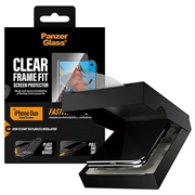 iPhone Duo PanzerGlass Ultra-Wide Fit m. FastFit In-A-Box Beskyttelsesglass - 9H - Klar
