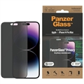 iPhone 14 Pro Max PanzerGlass Ultra-Wide Fit Privacy EasyAligner Skjermbeskytter - Svart Kant