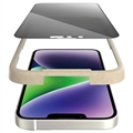 iPhone 13 Pro Max/14 Plus PanzerGlass Ultra-Wide Fit Privacy EasyAligner Skjermbeskytter - Svart Kant
