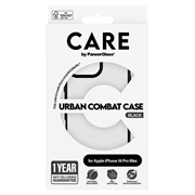 iPhone 16 Pro Max PanzerGlass Care Urban Combat-deksel - Svart / Genomskinlig