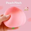 Fersken squishy antistress-leke for barn og voksne - rosa
