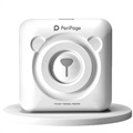 PeriPage Bluetooth Bærbar Termisk Lomme Skriver - Hvit