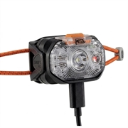 Petzl Swift LT E102AB00 oppladbar hodelykt - 380 lumen - svart / oransje