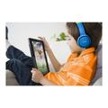 Philips SHK2000BL On-Ear Headset for barn med lydbegrensning - blå/grønn