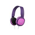 Philips SHK2000PK On-Ear Headset for barn med lydbegrensning - rosa/lilla