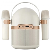 Philips TAS2509WT/00 bærbar Bluetooth-karaokehøyttaler - beige