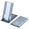 Universal Multi-Vinkle Bordholder for Smarttelefon/Nettbrett - Sølv