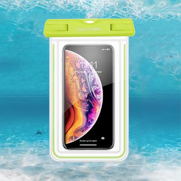 Pictet.Fino RH11 Universal vanntett veske 6.7" - Fluorescerende grønn