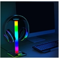 Piifoxer EB02 Gaming Hodetelefonstativ med RGB-lys