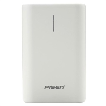 Pisen TS-D234 Kompakt QC3.0&PD Powerbank - 10000mAh - Hvit