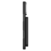 Pitaka Aramid Fiber Qi2 MagSafe-ladebatteri 5000mAh - svart / grå