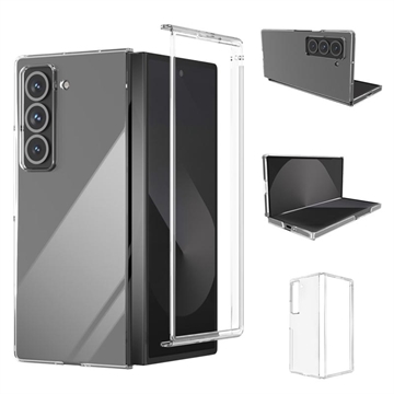 Samsung Galaxy Z Fold Special Plast Deksel - Gjennomsiktig