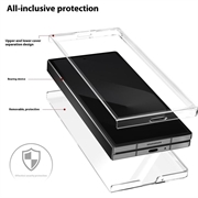 Samsung Galaxy Z Fold Special Plast Deksel - Gjennomsiktig