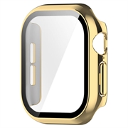 Apple Watch Series 12 Plastdeksel med Skjermbeskytter - 47mm - Gull