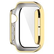 Apple Watch Series 12 Plastdeksel med Skjermbeskytter - 47mm - Gull