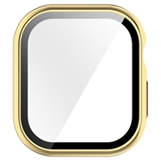 Apple Watch Series 12 Plastdeksel med Skjermbeskytter - 47mm - Gull