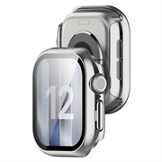 Apple Watch Series 12 Plastdeksel med Skjermbeskytter - 47mm - Sølv