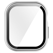 Apple Watch Series 12 Plastdeksel med Skjermbeskytter - 47mm - Sølv