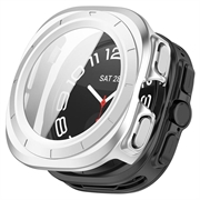 Samsung Galaxy Watch Ultra2 Plastdeksel med Skjermbeskytter - 47mm - Matt sølv