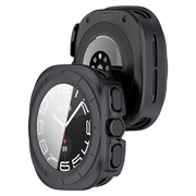 Samsung Galaxy Watch Ultra2 Plastdeksel med Skjermbeskytter - 47mm - Matt anløping grå