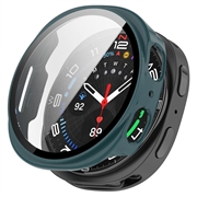 Samsung Galaxy Watch9 Plastdeksel med Skjermbeskytter - 44mm - Grønn