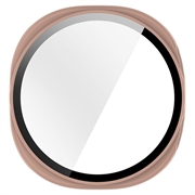 Samsung Galaxy Watch9 Plastdeksel med Skjermbeskytter - 44mm - Rosa