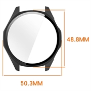 Huawei Watch GT 6 Plastdeksel med Skjermbeskytter - 46mm - Svart