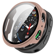 Samsung Galaxy Watch9 Plastdeksel med Skjermbeskytter - 40mm - Rosa