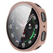 Samsung Galaxy Watch9 Plastdeksel med Skjermbeskytter - 40mm - Rosa