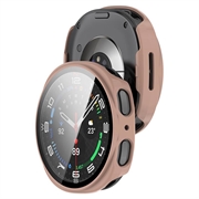 Samsung Galaxy Watch9 Plastdeksel med Skjermbeskytter - 40mm - Rosa