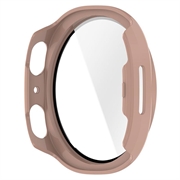 Samsung Galaxy Watch9 Plastdeksel med Skjermbeskytter - 40mm - Rosa
