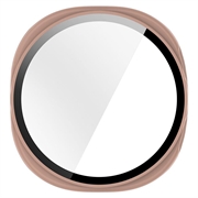Samsung Galaxy Watch9 Plastdeksel med Skjermbeskytter - 40mm - Rosa
