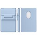 Magnetisk kortholder i plast med kickstand - MagSafe-kompatibel - Lyseblå
